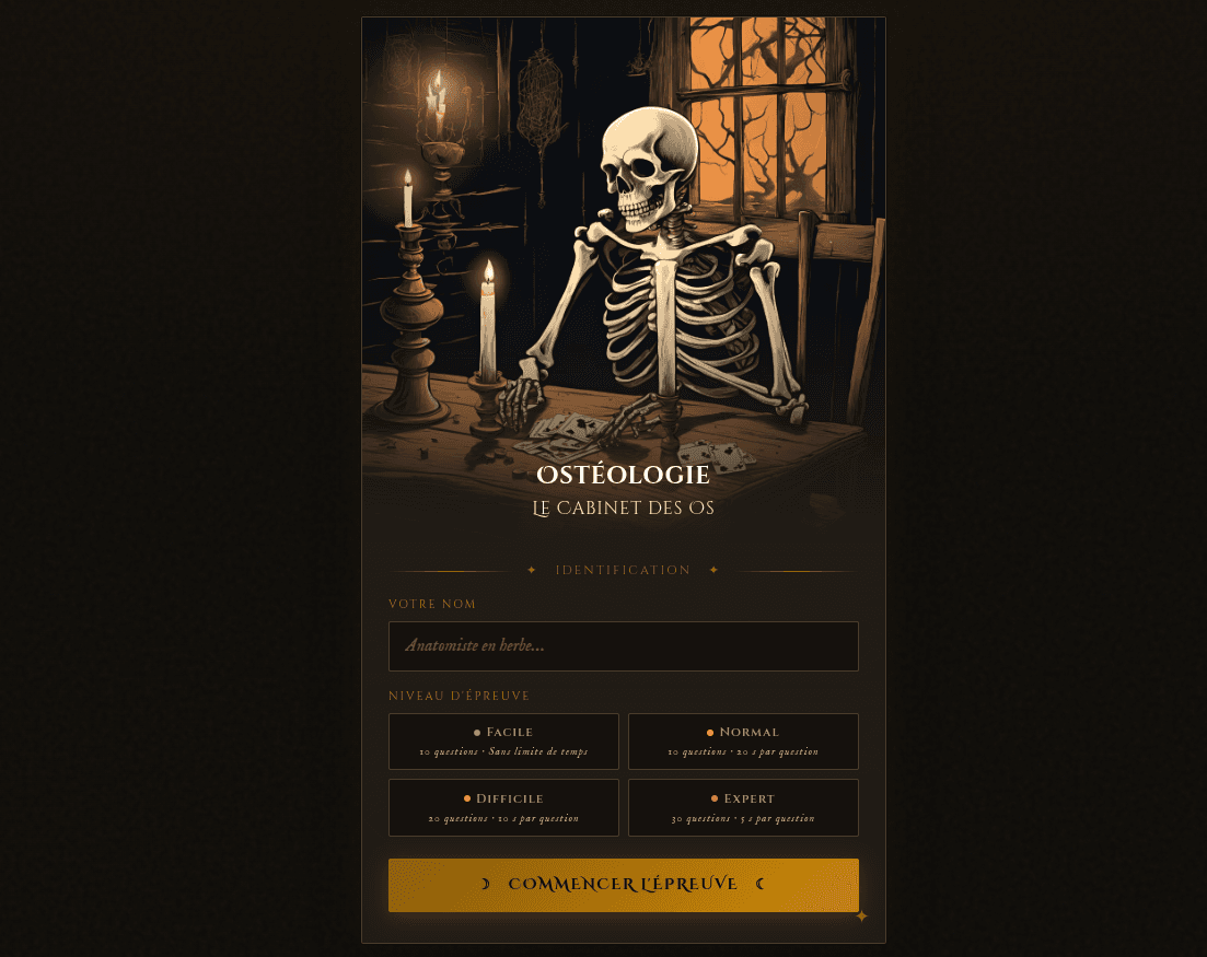 Quizz — Os du corps humain